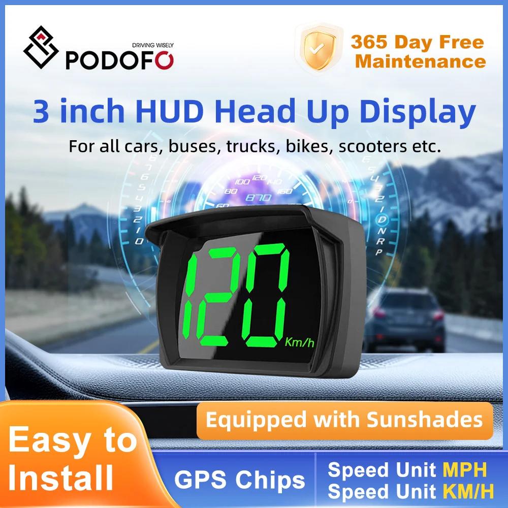 Podofo  ڵ HUD  ÷, ũν  , ӵ ÷, Mph km/h,  Ʈ, ǽð ÷